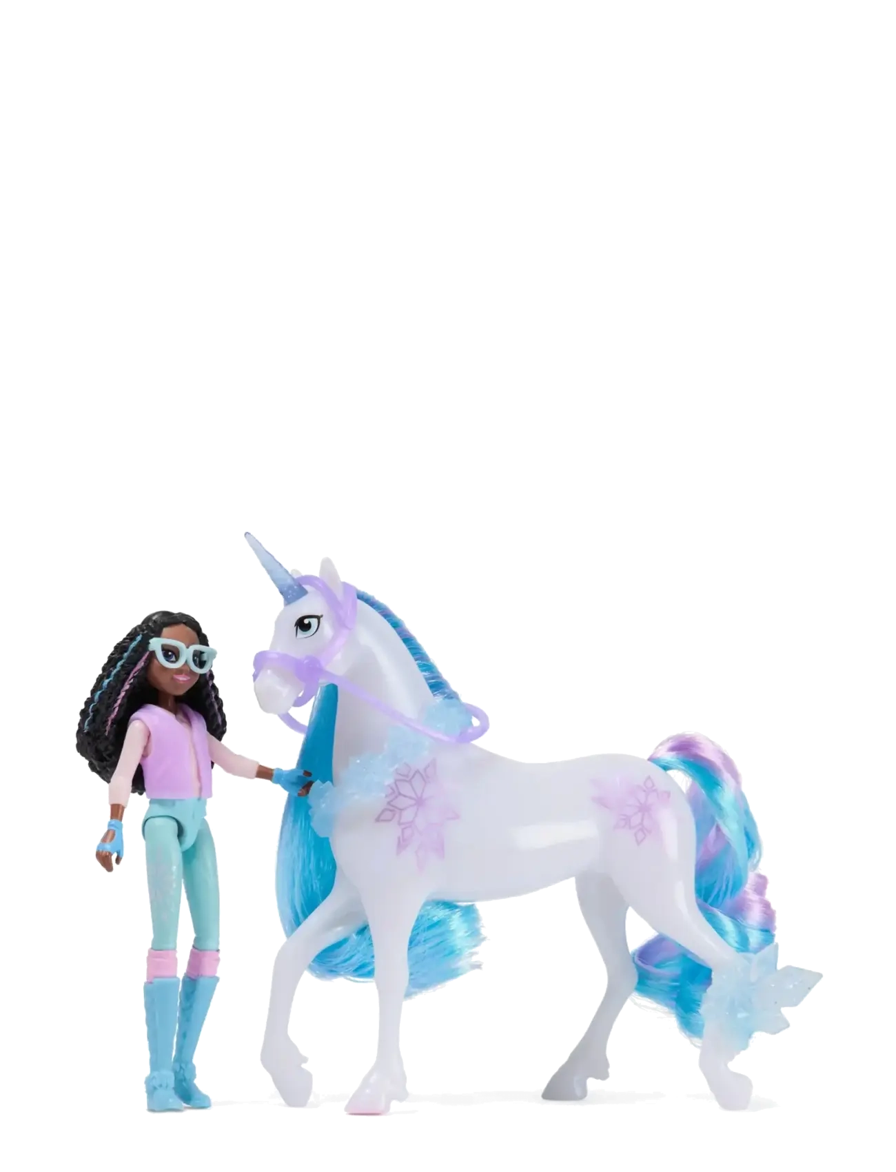 Unicorn Academy Unicorn Academy Doll & Unicorn V2 -Layla & Glacier, One Size, White, Dukker Og Tilbehør > Dukker, Børn