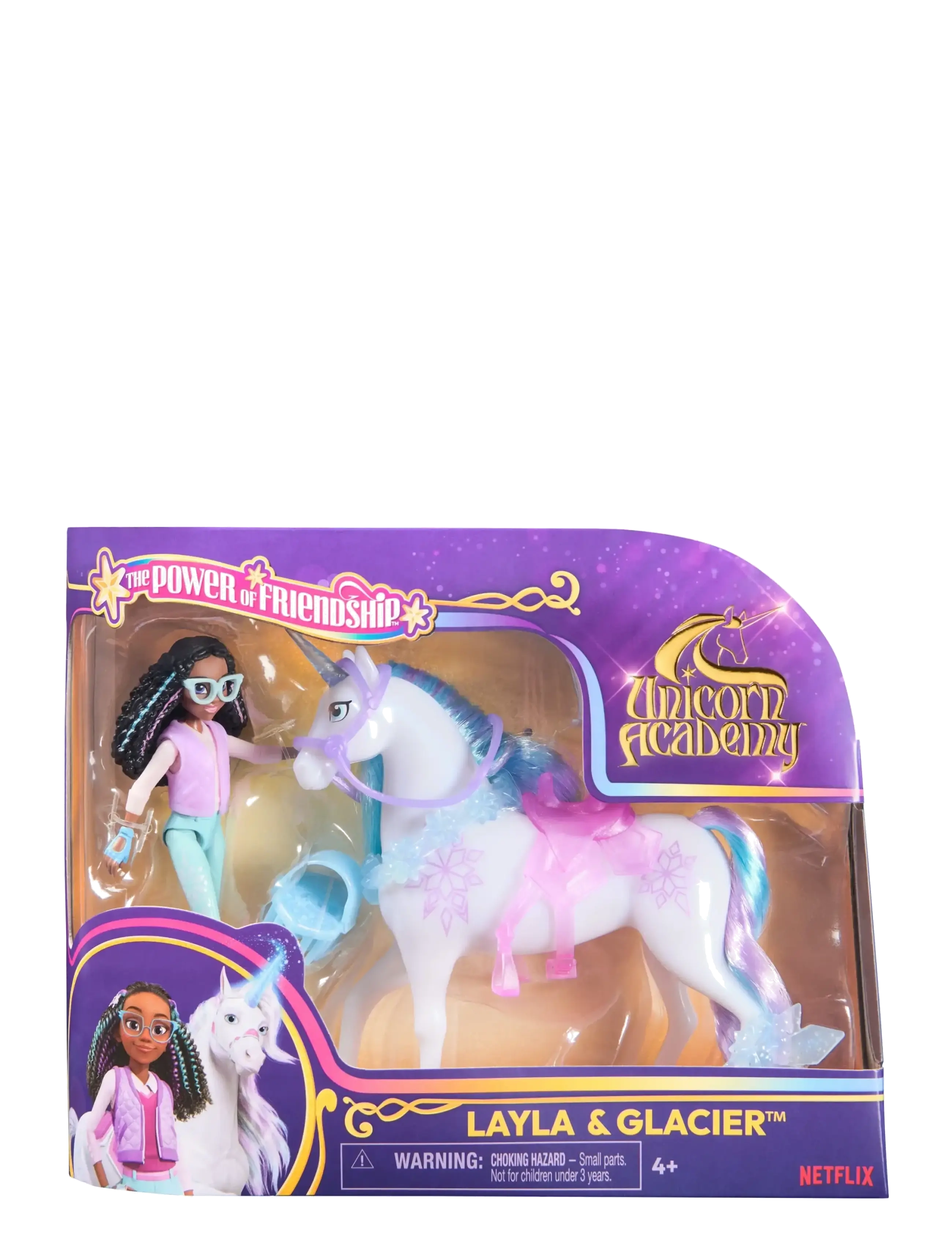 Unicorn Academy - Unicorn Academy Doll & Unicorn V2 -Layla & Glacier - dukker & tilbehør - muti - 1