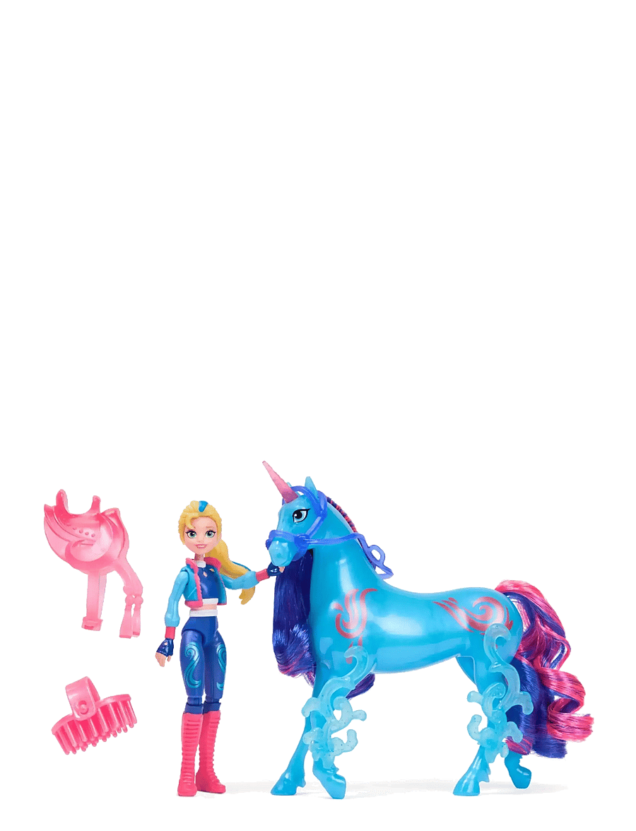 Unicorn Academy - Unicorn Academy Doll & Unicorn V2 - Isabel & River - dukker - muti - 0