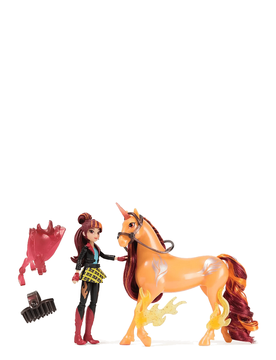 Unicorn Academy - Unicorn Academy Doll & Unicorn V2-Valentina&Cinder - dukker - muti - 0