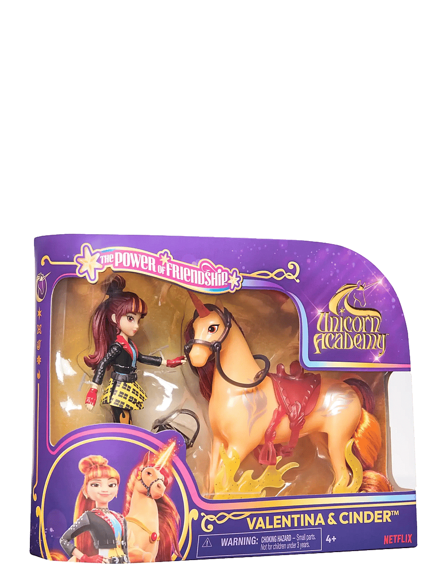 Unicorn Academy - Unicorn Academy Doll & Unicorn V2-Valentina&Cinder - dukker - muti - 1