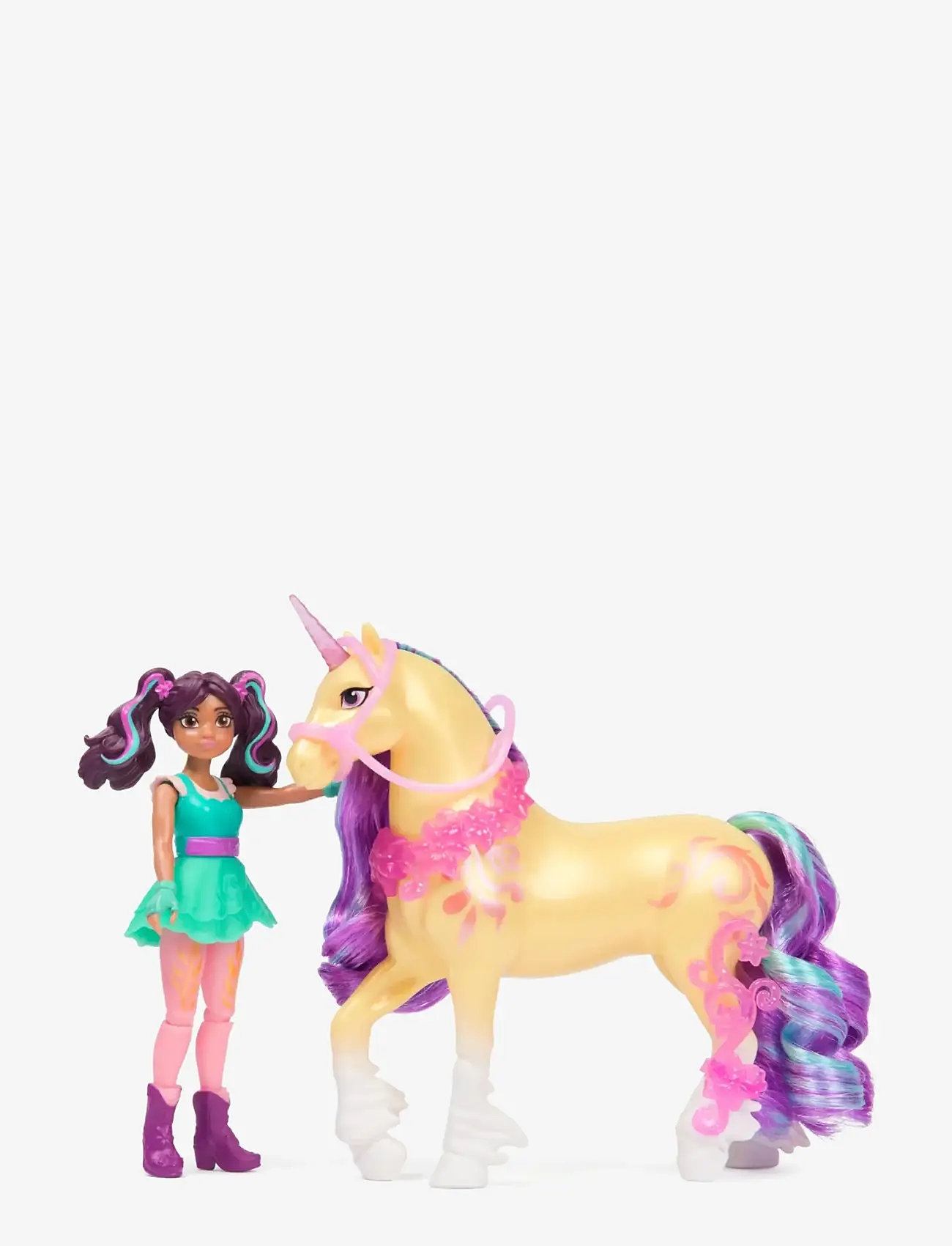 Unicorn Academy - Unicorn Academy Doll & Unicorn V2 - Ava & Leaf - dukker - muti - 0