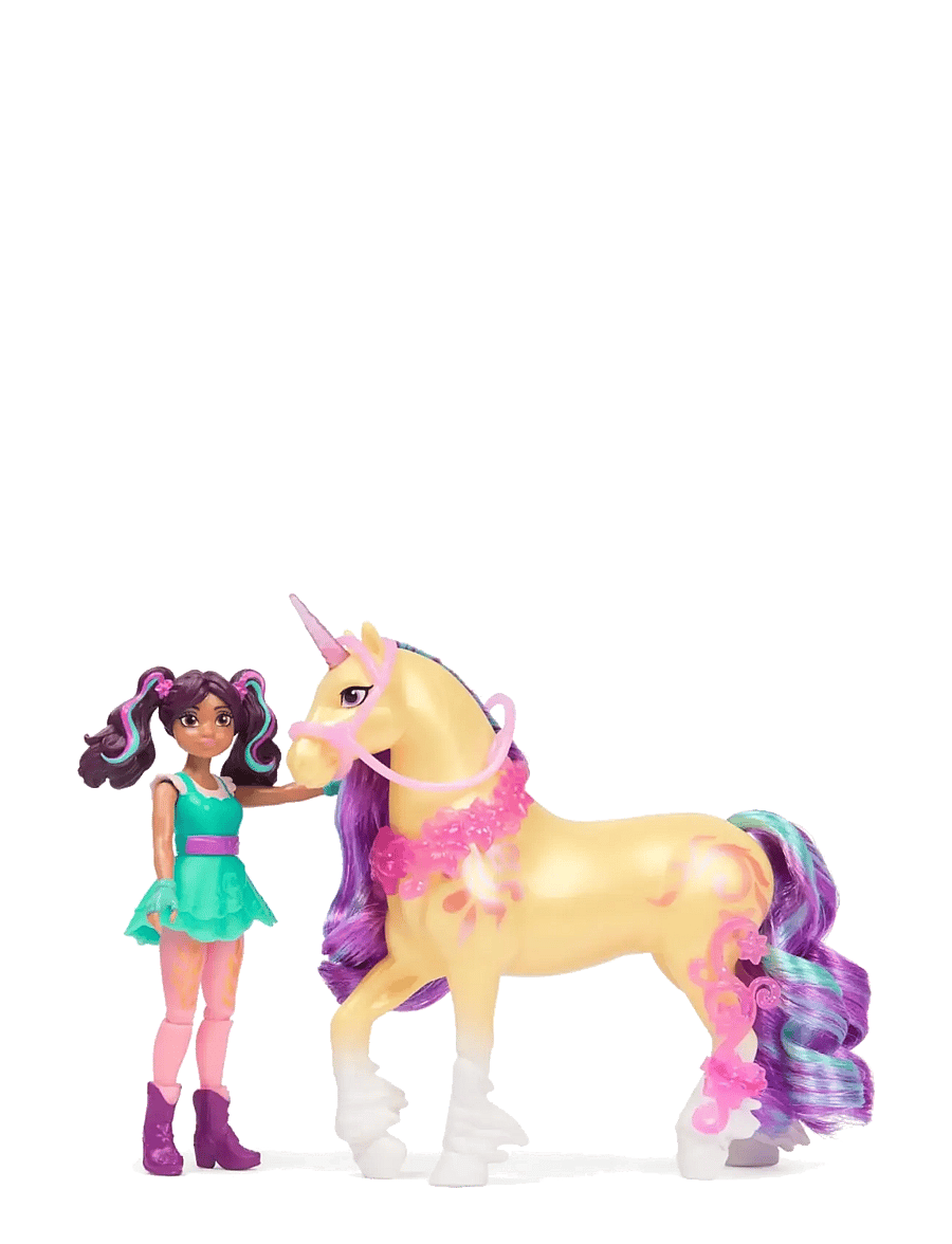 Unicorn Academy - Unicorn Academy Doll & Unicorn V2 - Ava & Leaf - dukker - muti - 0