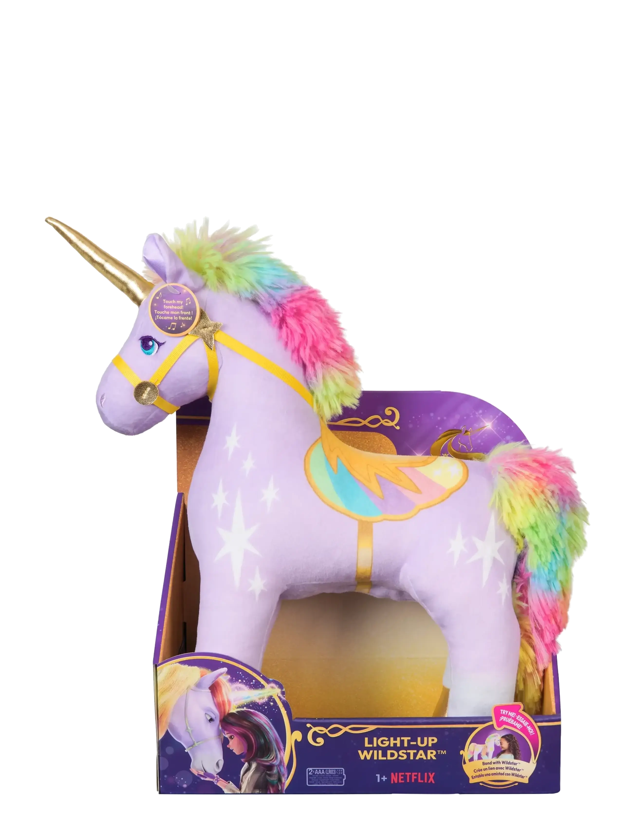 Unicorn Academy Unicorn Academy Wildstar Feature Unicorn Plush38cm - Alla hjärtans dag - MUTI / pink/rose