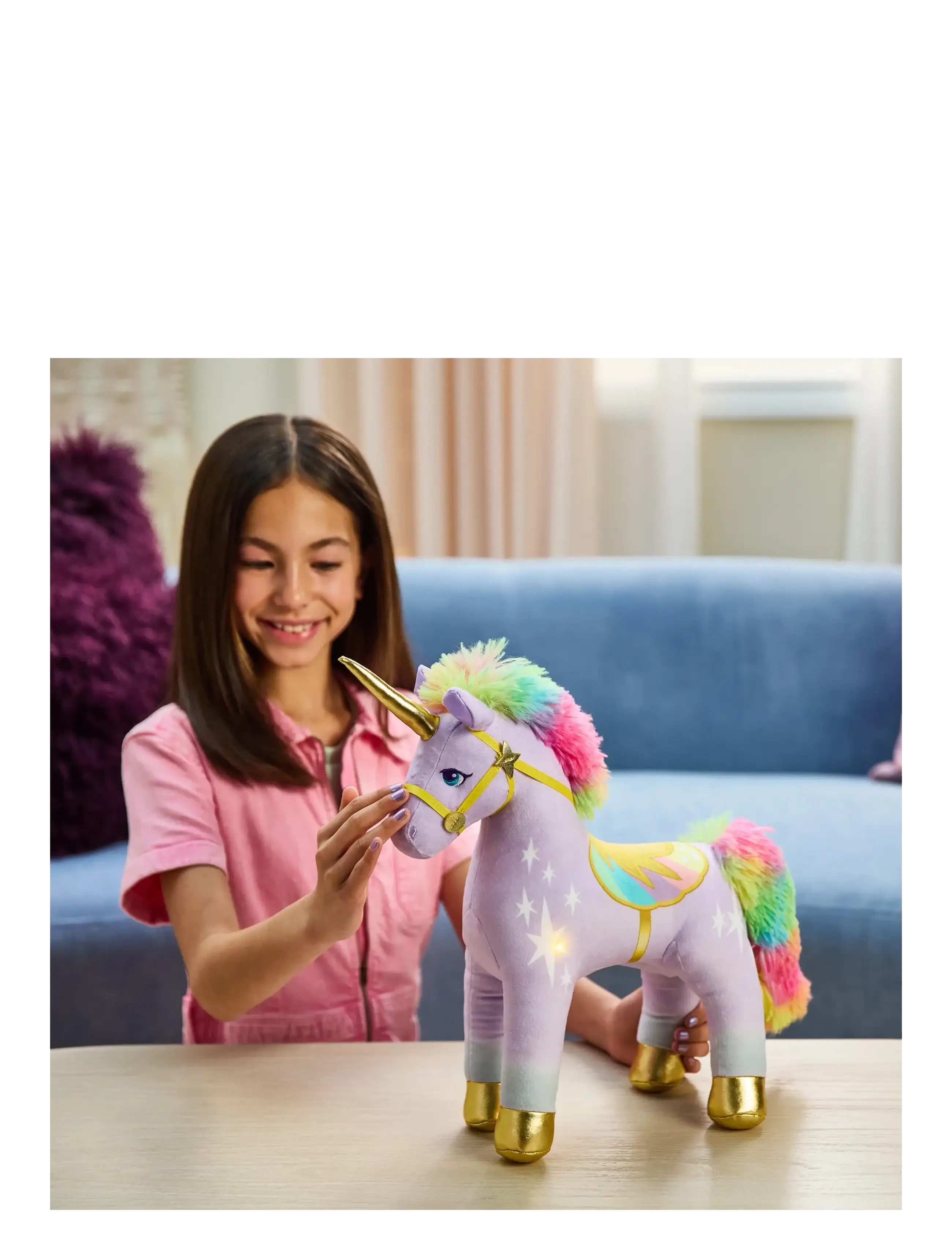 Unicorn Academy - Unicorn Academy Wildstar Feature Unicorn Plush38cm - kosedyr - muti - 3