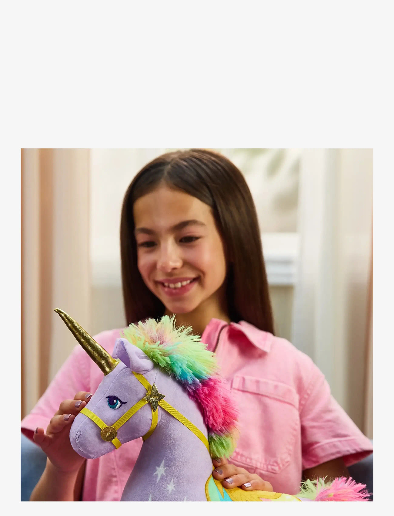 Unicorn Academy - Unicorn Academy Wildstar Feature Unicorn Plush38cm - tøjdyr - muti - 4