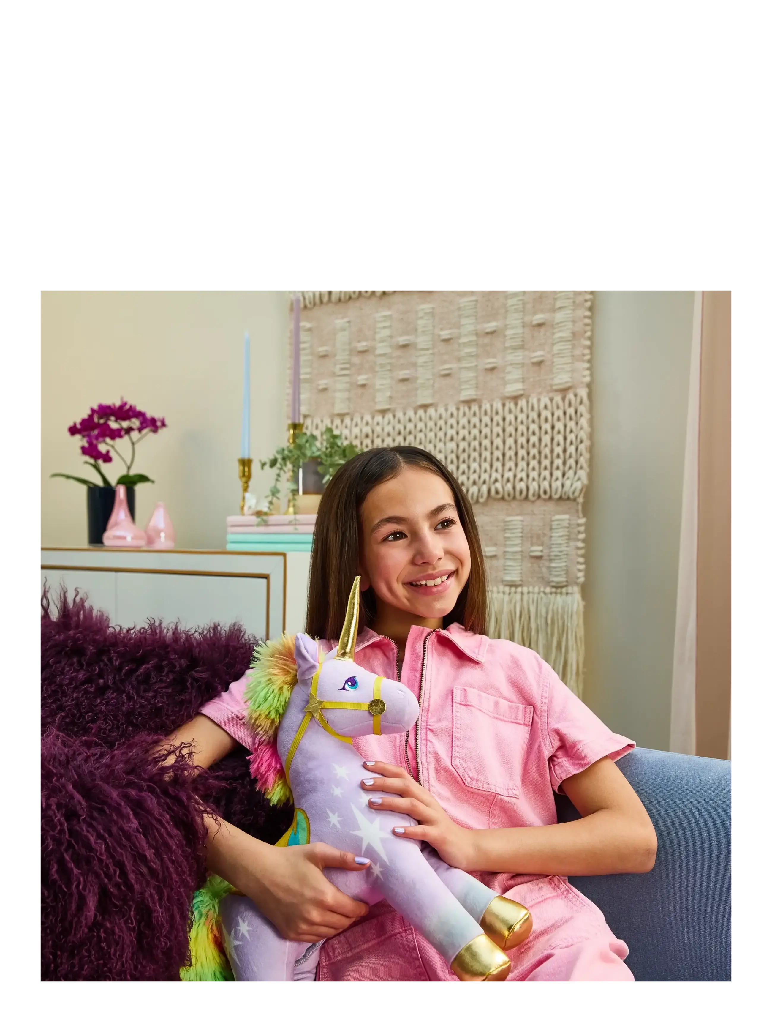 Unicorn Academy - Unicorn Academy Wildstar Feature Unicorn Plush38cm - kosedyr - muti - 5