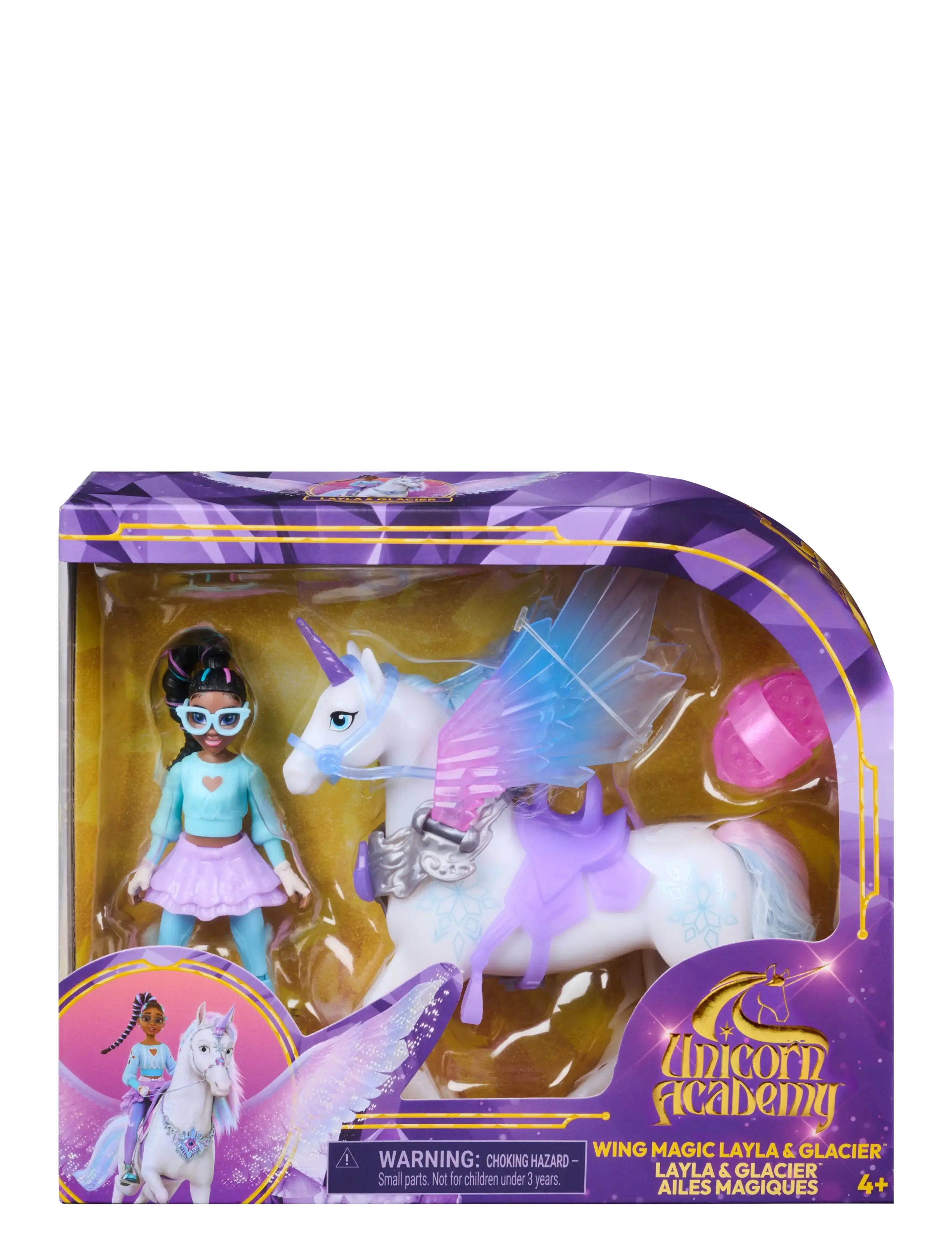 Unicorn Academy Unicorn Academy Wing Magic Layla and Glacier - Unicorn Academy - MULTI / multi