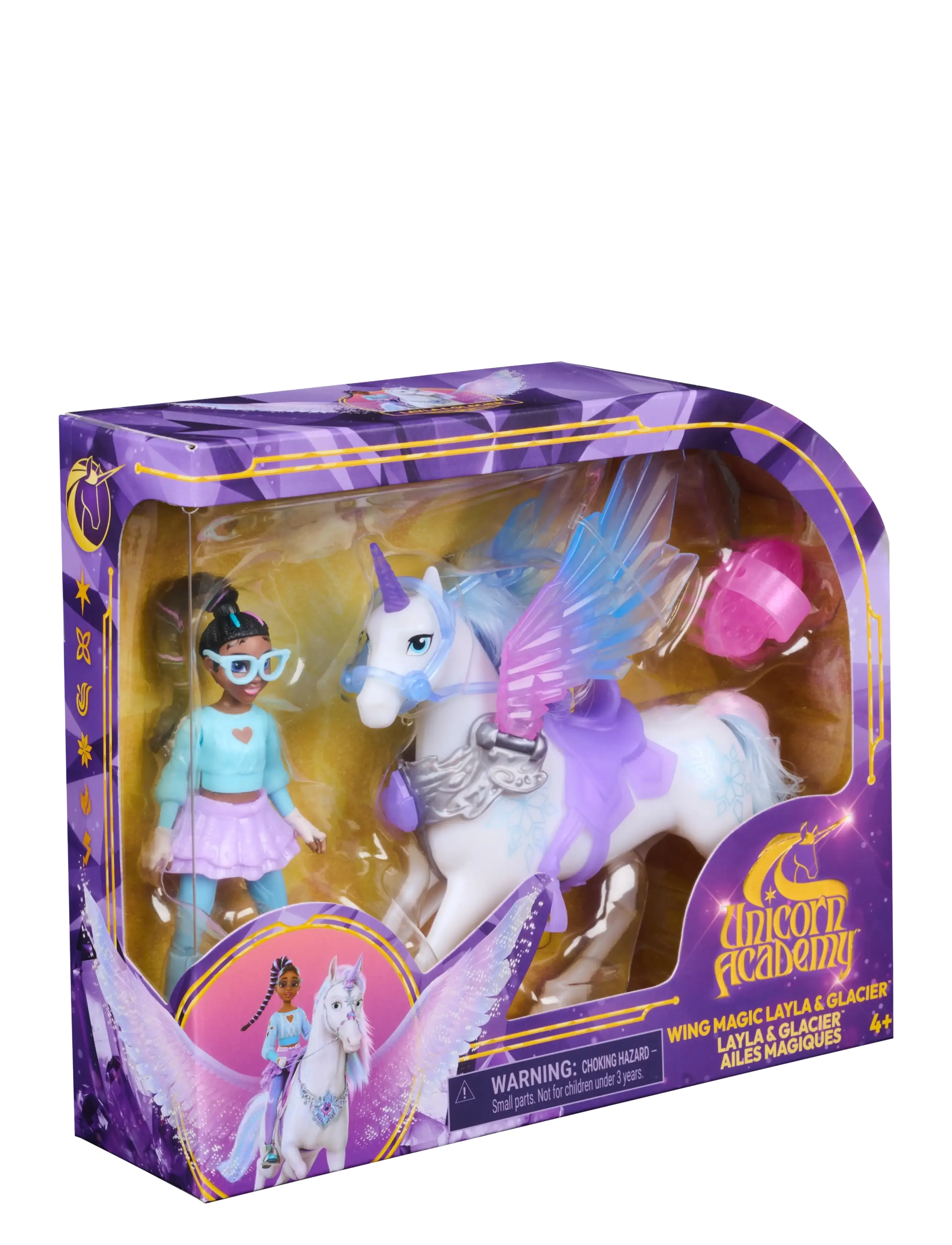 Unicorn Academy - Unicorn Academy Wing Magic Layla and Glacier - lägsta priserna - multi - 4