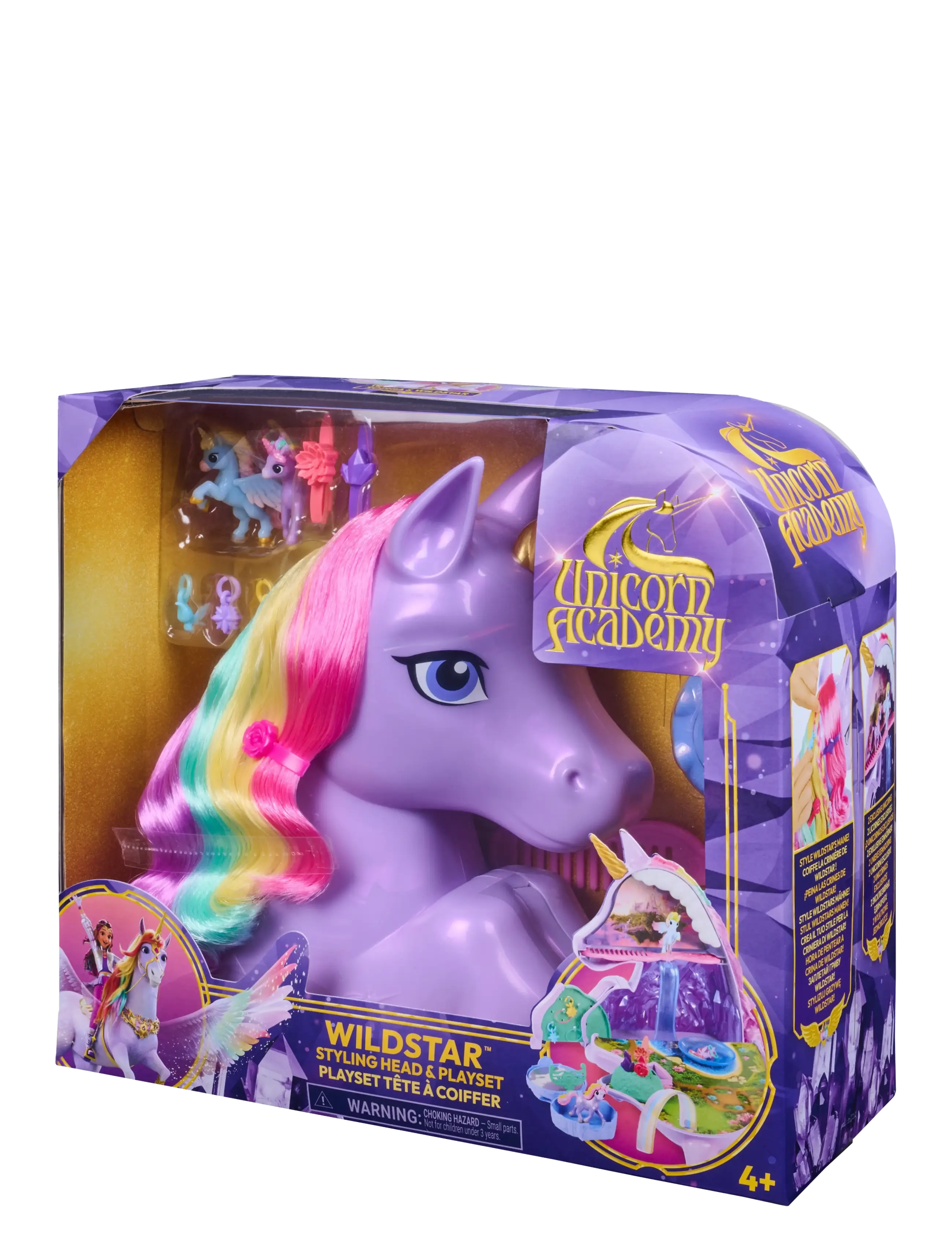 Unicorn Academy Unicorn Academy 2in1 Styling Head & Playset - Unicorn Academy - MULTI / multi