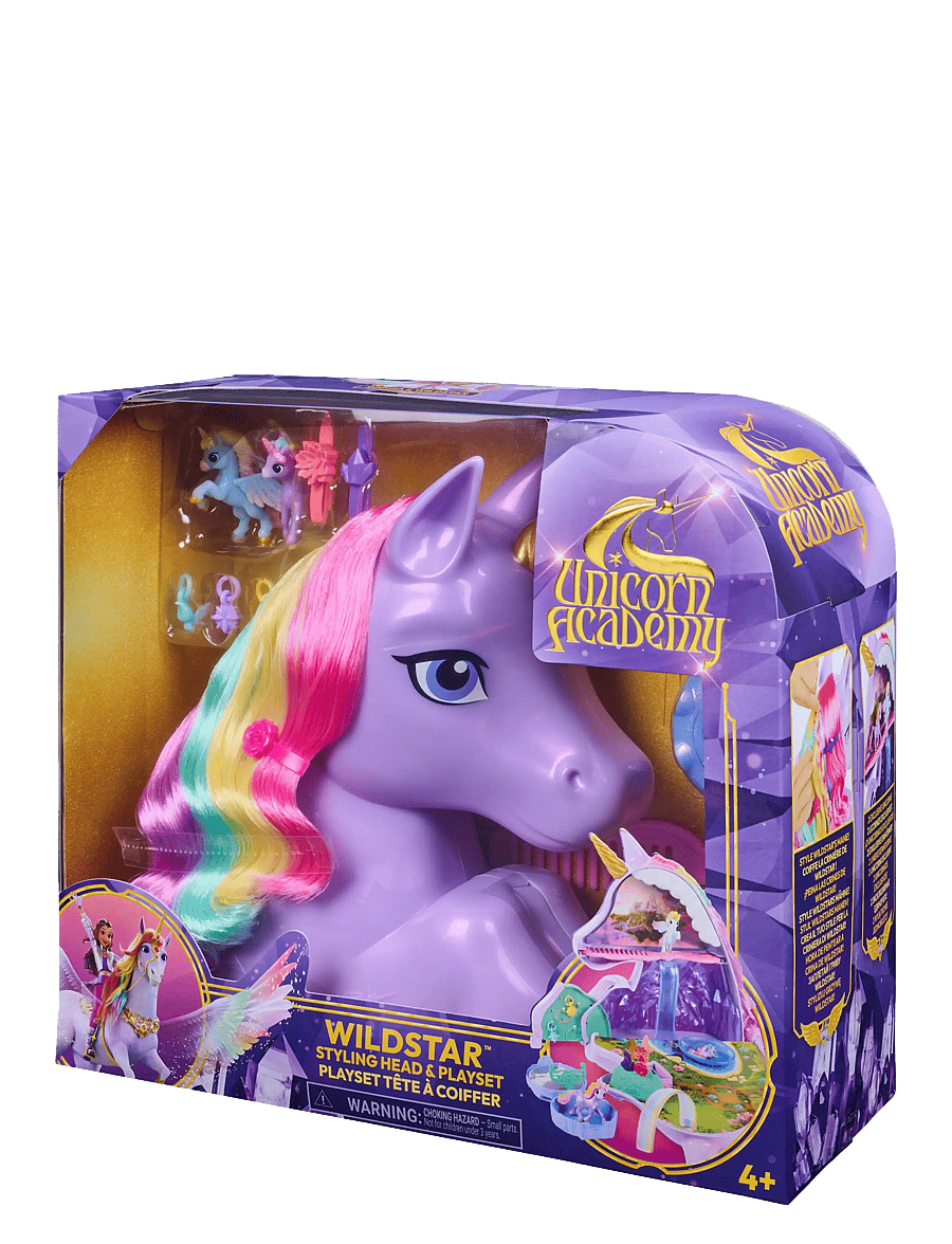 Unicorn Academy - Unicorn Academy 2in1 Styling Head & Playset - lekset - multi - 0