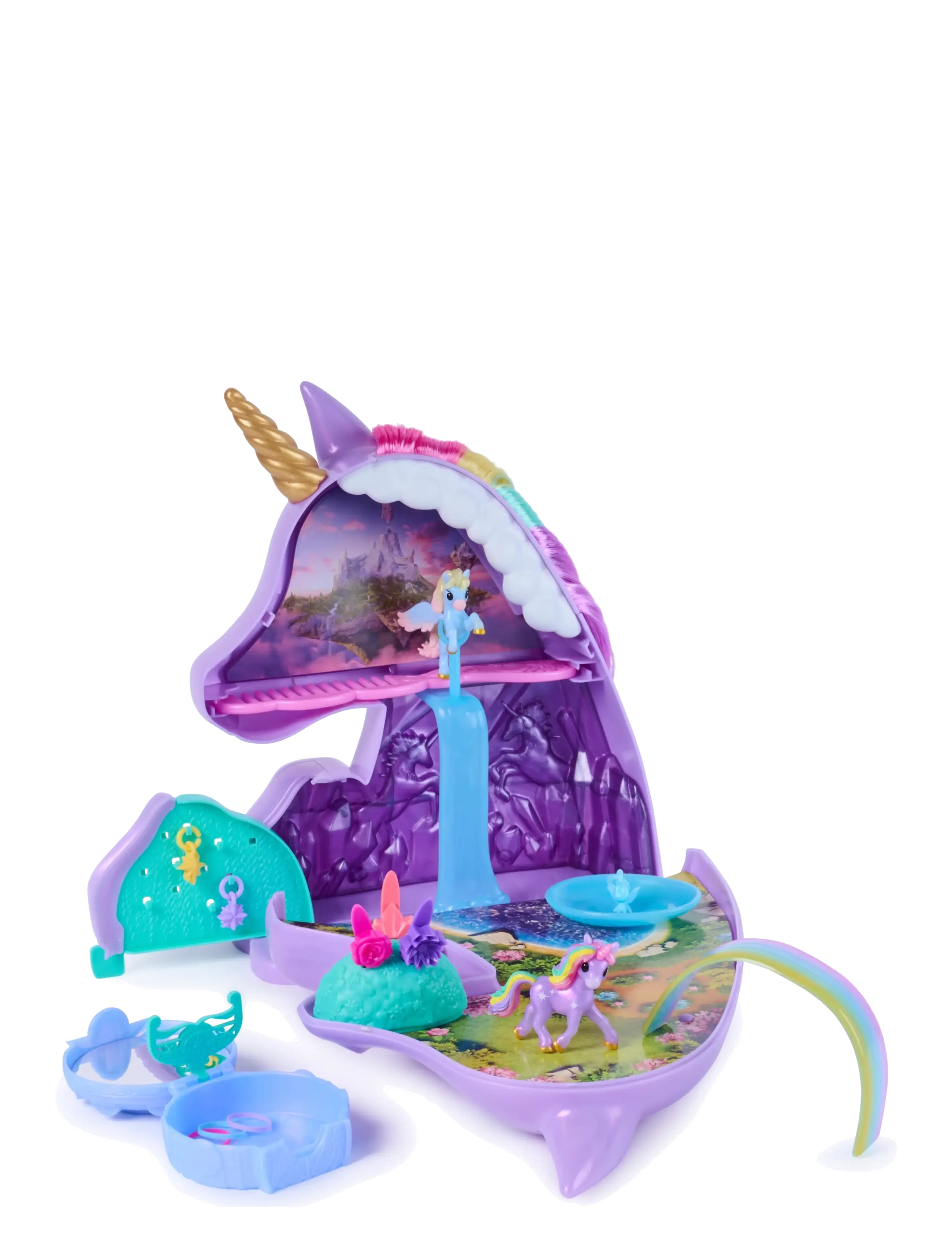 Unicorn Academy - Unicorn Academy 2in1 Styling Head & Playset - lekset - multi - 1