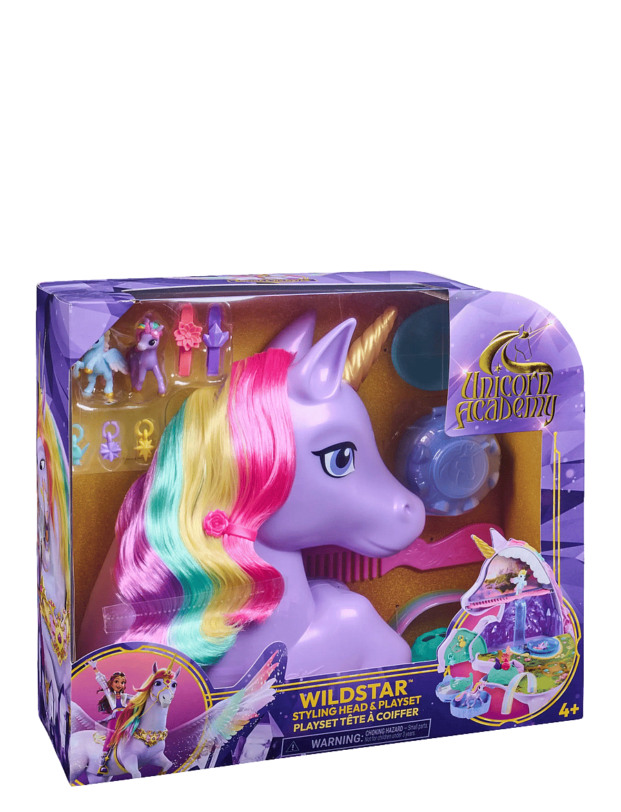 Unicorn Academy - Unicorn Academy 2in1 Styling Head & Playset - lekset - multi - 3