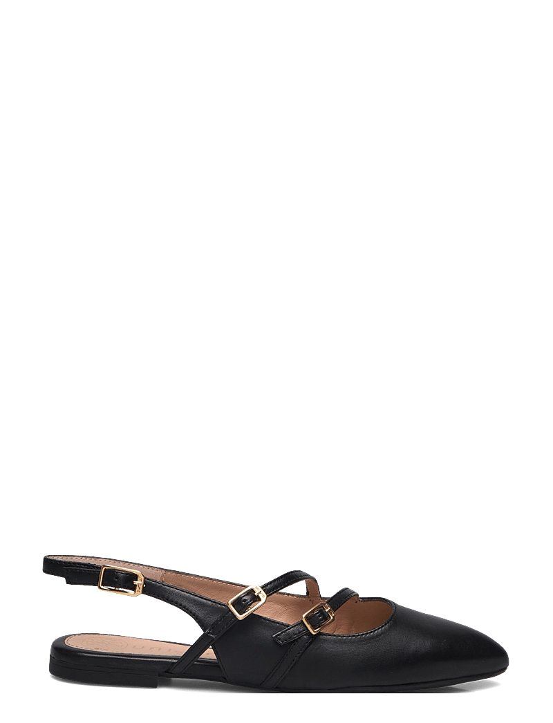 UNISA - ALSIPNTO - flache slingbacks - black - 1