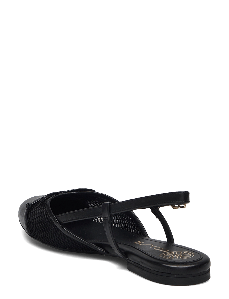 UNISA - AMALENTONFI - Žemakulnės basutės atviru kulnu - black - 2