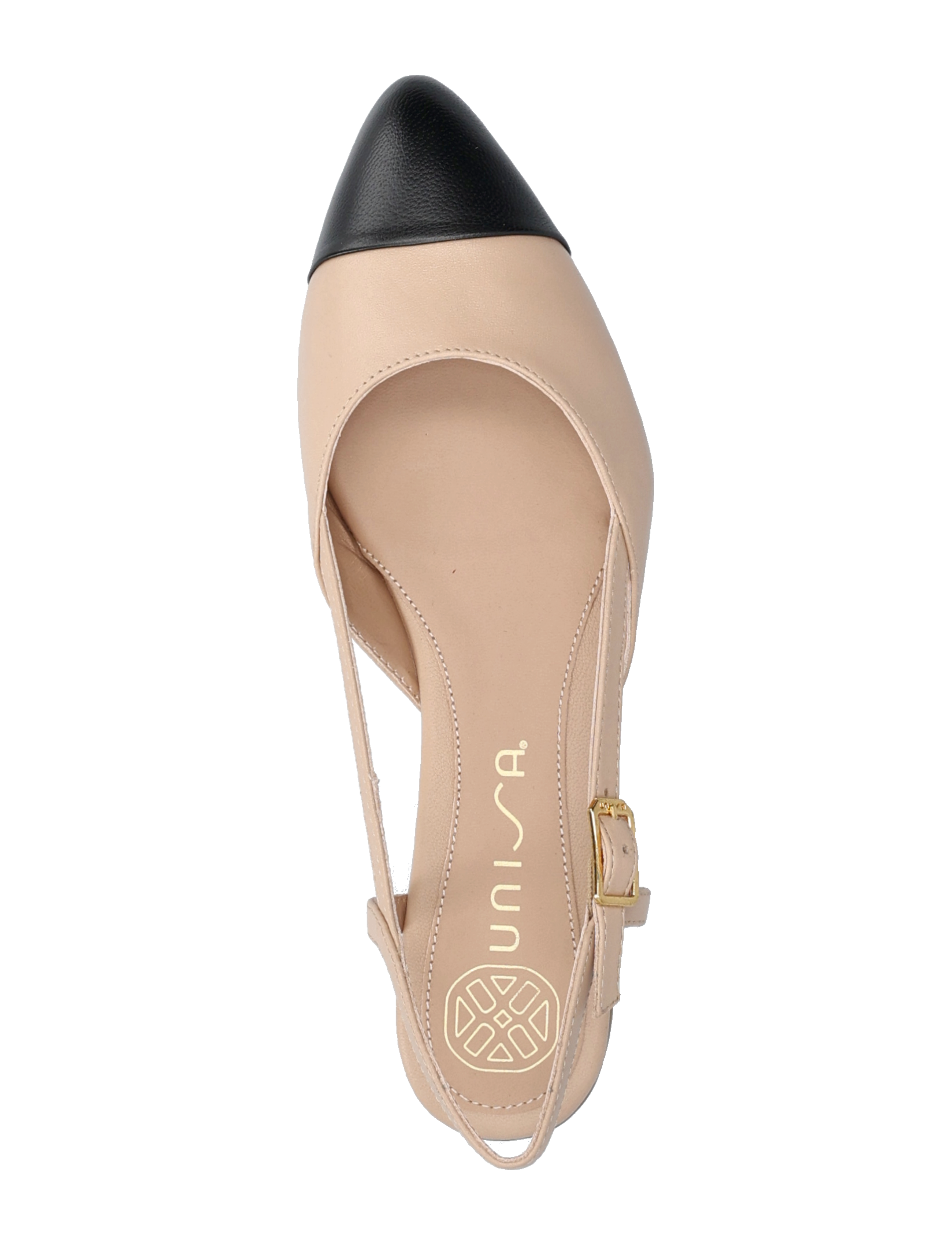 UNISA - ASLEY_25_NTO - sko - skin/blk - 3