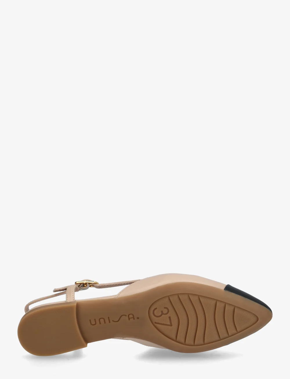 UNISA - ASLEY_25_NTO - madalad slingback-kingad - skin/blk - 4