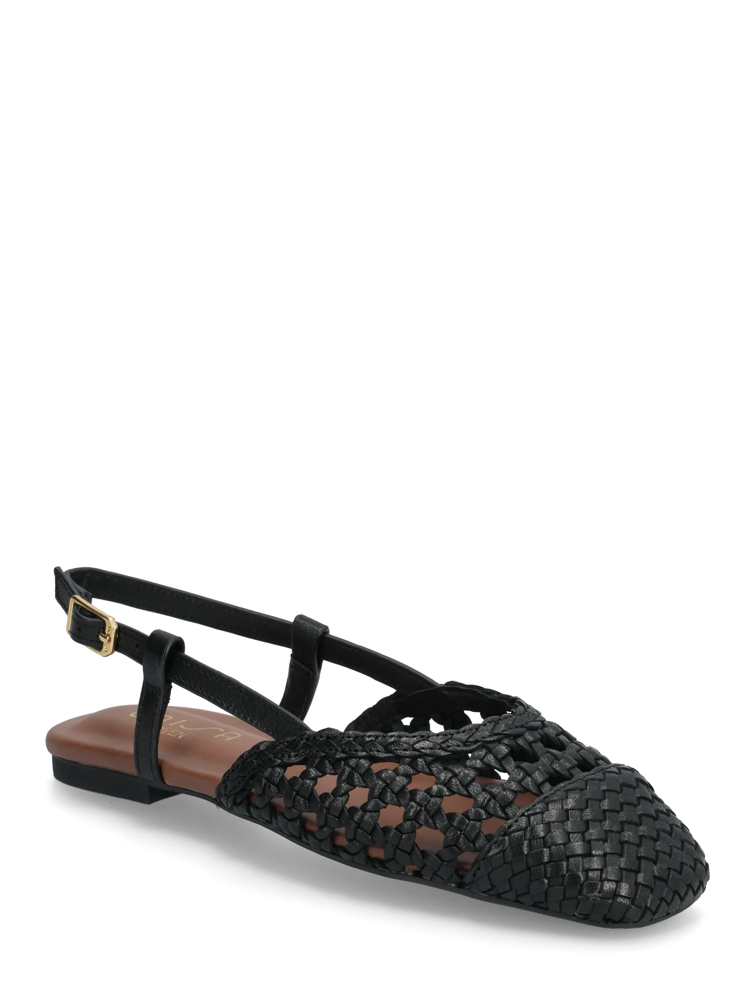 UNISA Badri_Crf, 36, Sandals, Schwarz - Flat Frauen