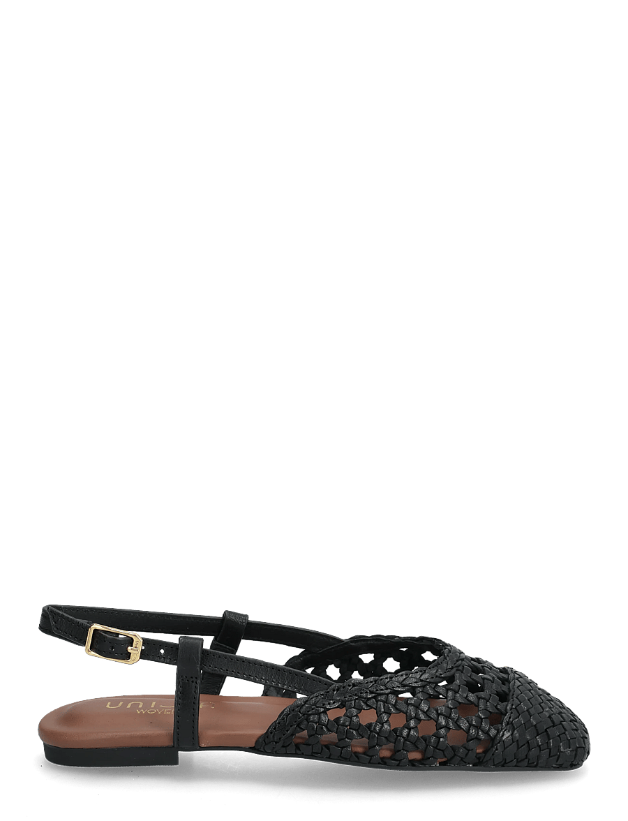 UNISA - BADRI_CRF - płaskie sandały - black - 1