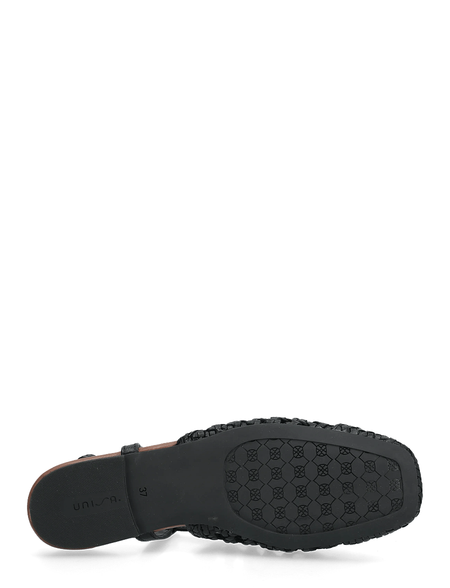 UNISA - BADRI_CRF - płaskie sandały - black - 4