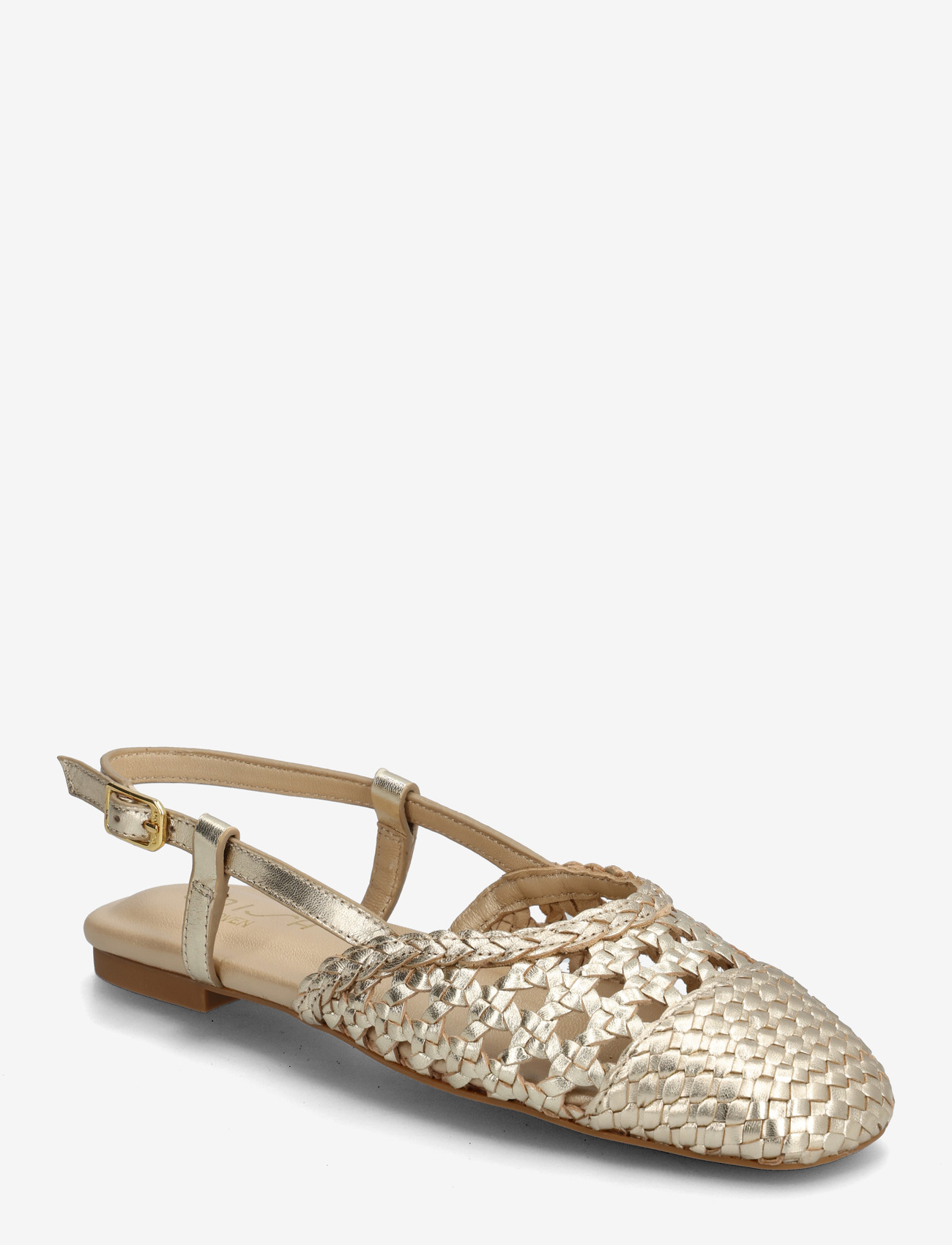 UNISA - BADRISHF - flache slingbacks - platino - 0