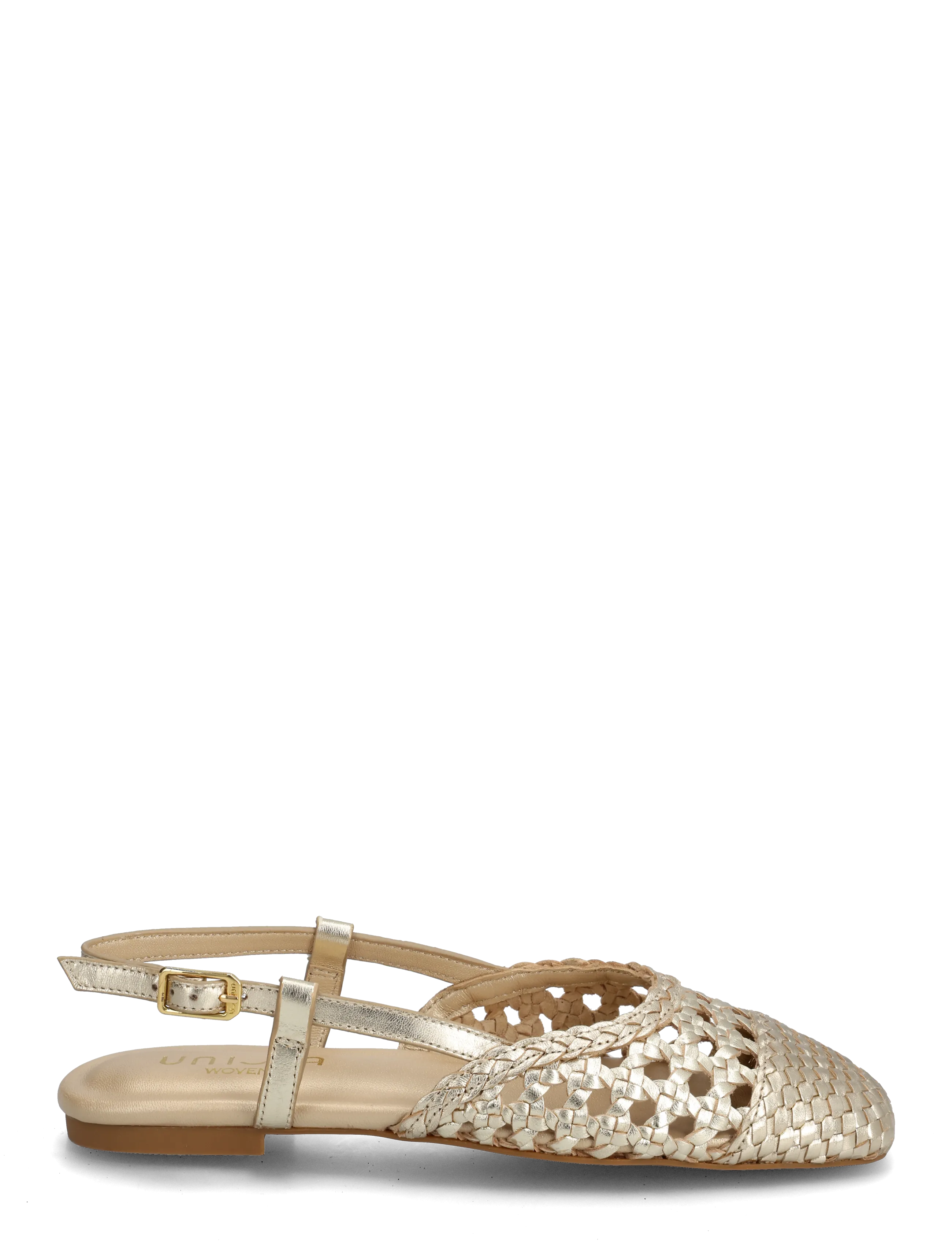 UNISA - BADRI_SHF - flache sandalen - platino - 1