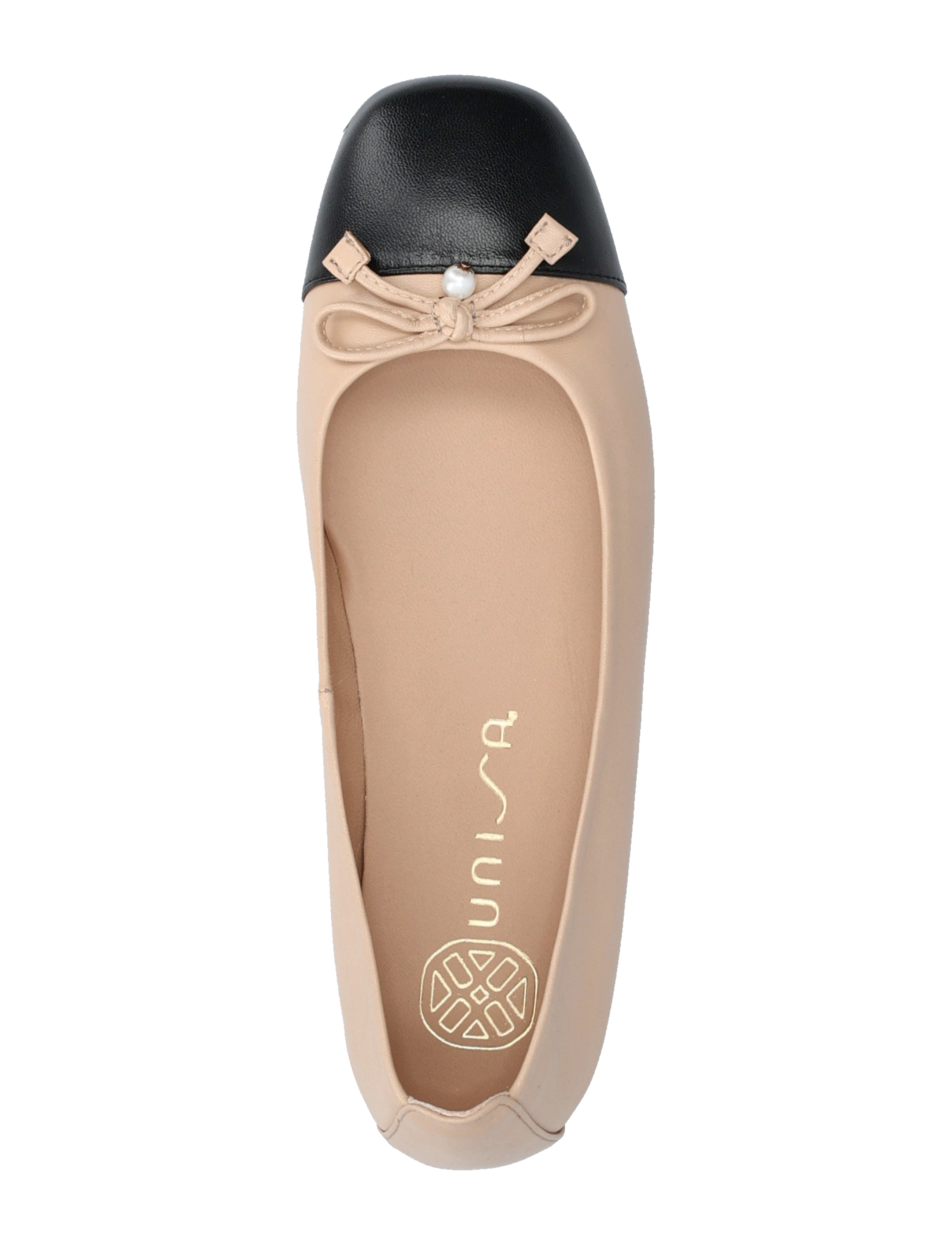 UNISA - BELLE_25_NTO - baleriny - skin/blk - 3