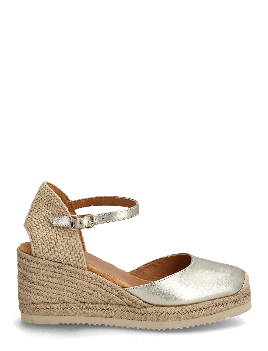 UNISA - CACERES_26_LMT - kontsaga espadrillid - platino - 1