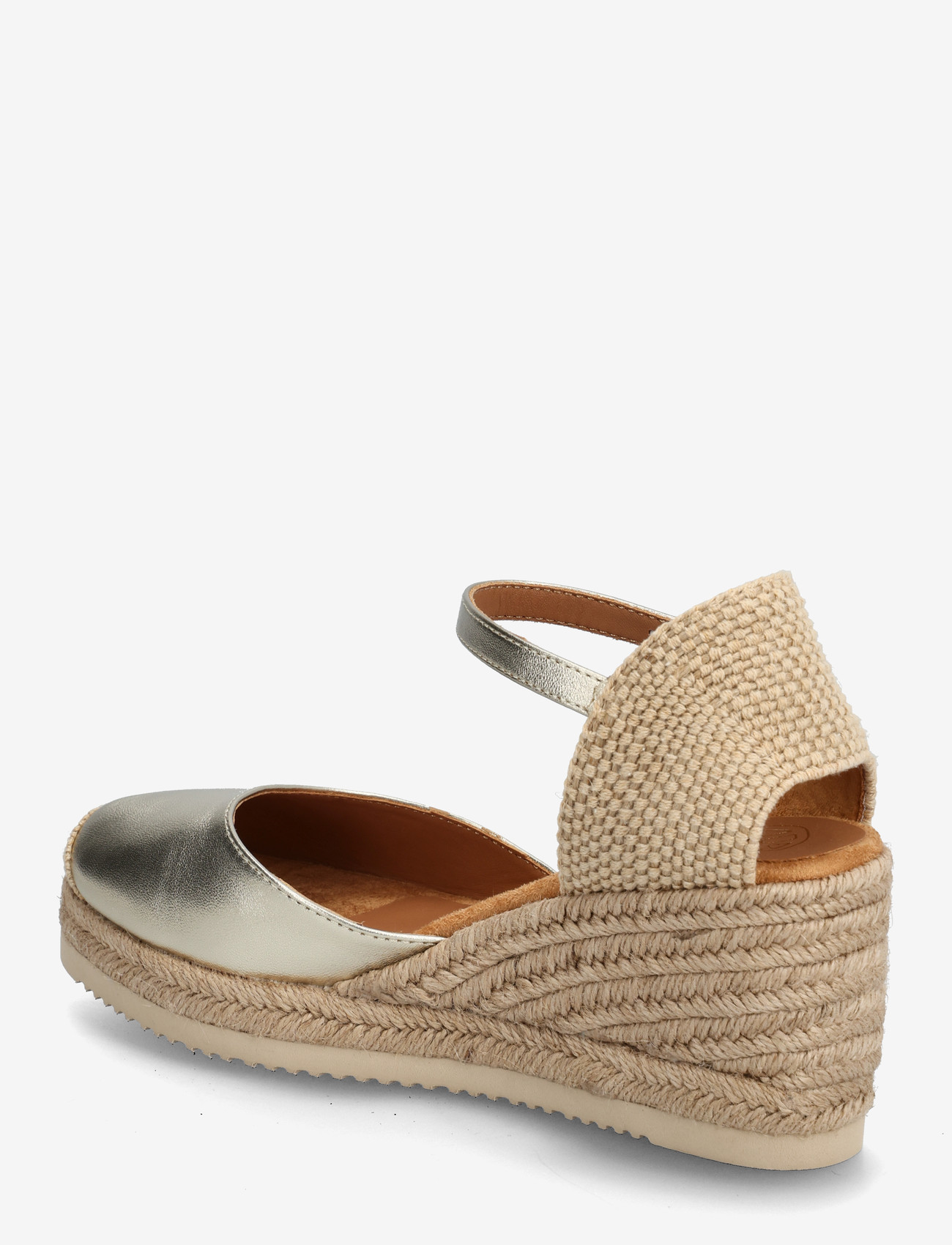 UNISA - CACERES_26_LMT - heeled espadrilles - platino - 2