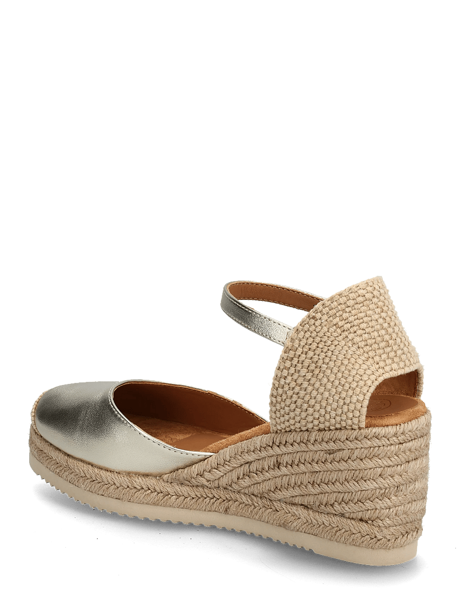 UNISA - CACERES_26_LMT - kontsaga espadrillid - platino - 2