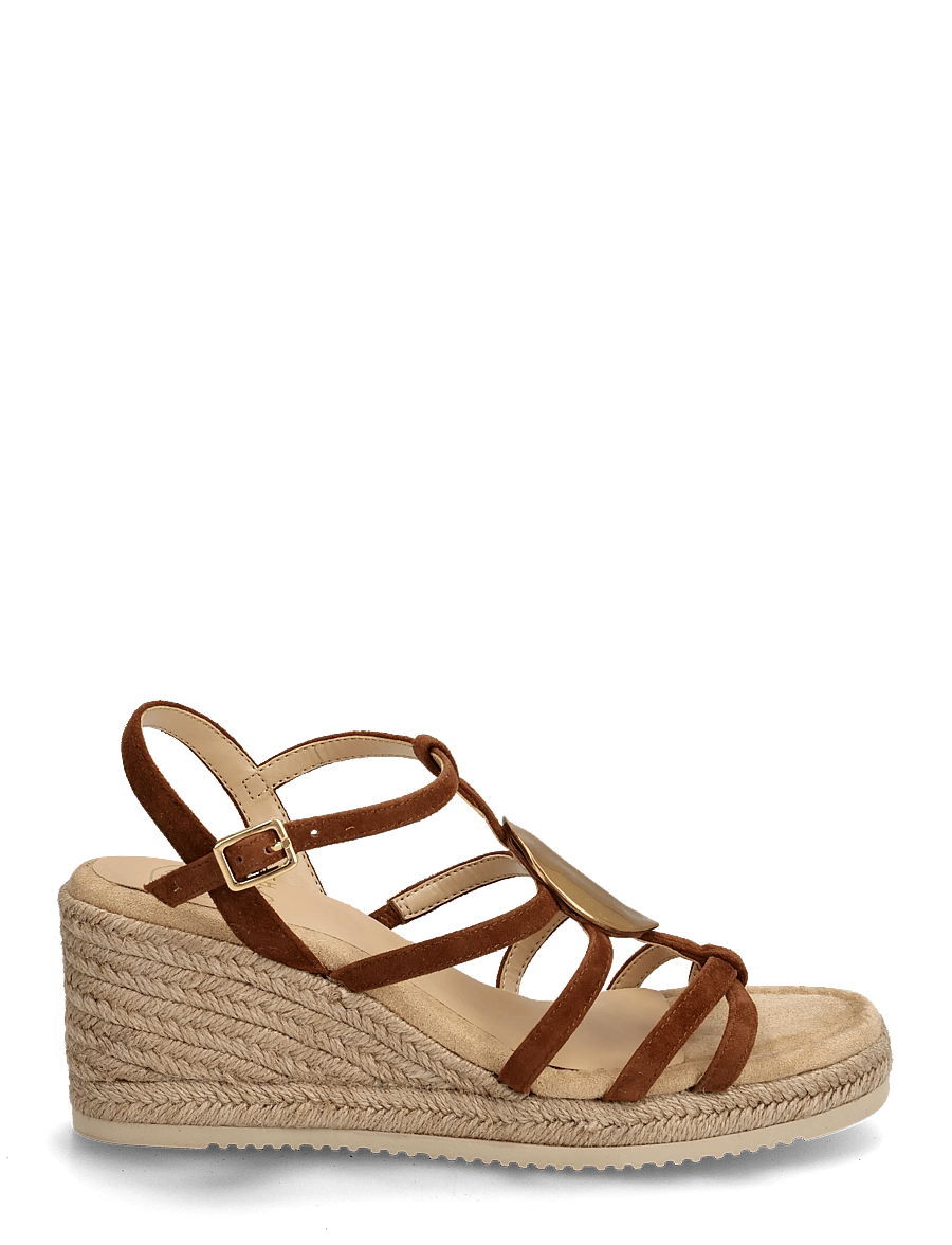 UNISA - CALDER_KS - espadrilės ant platformos - bombon - 1