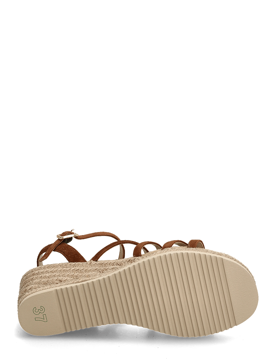 UNISA - CALDER_KS - espadrilės ant platformos - bombon - 4