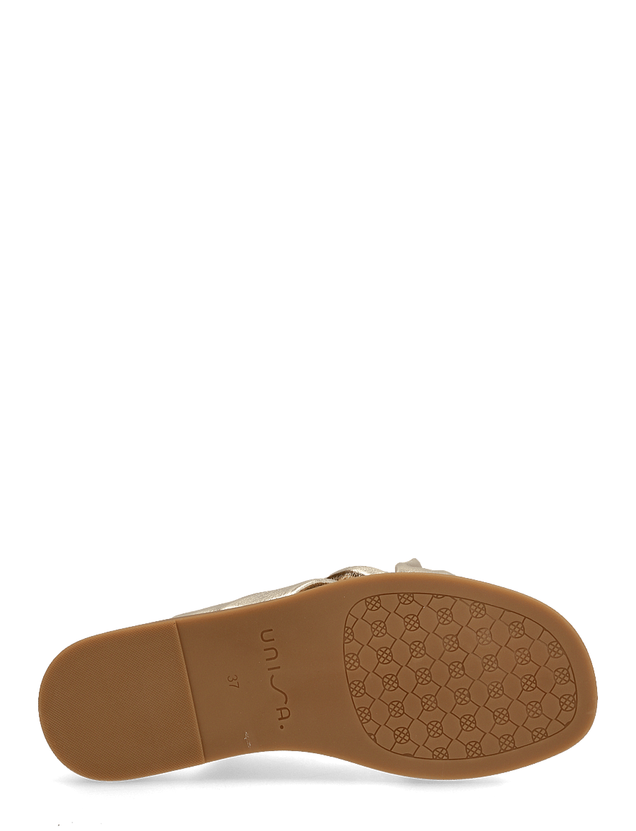 UNISA - CAMBY_25_MEC - flache sandalen - platino - 4