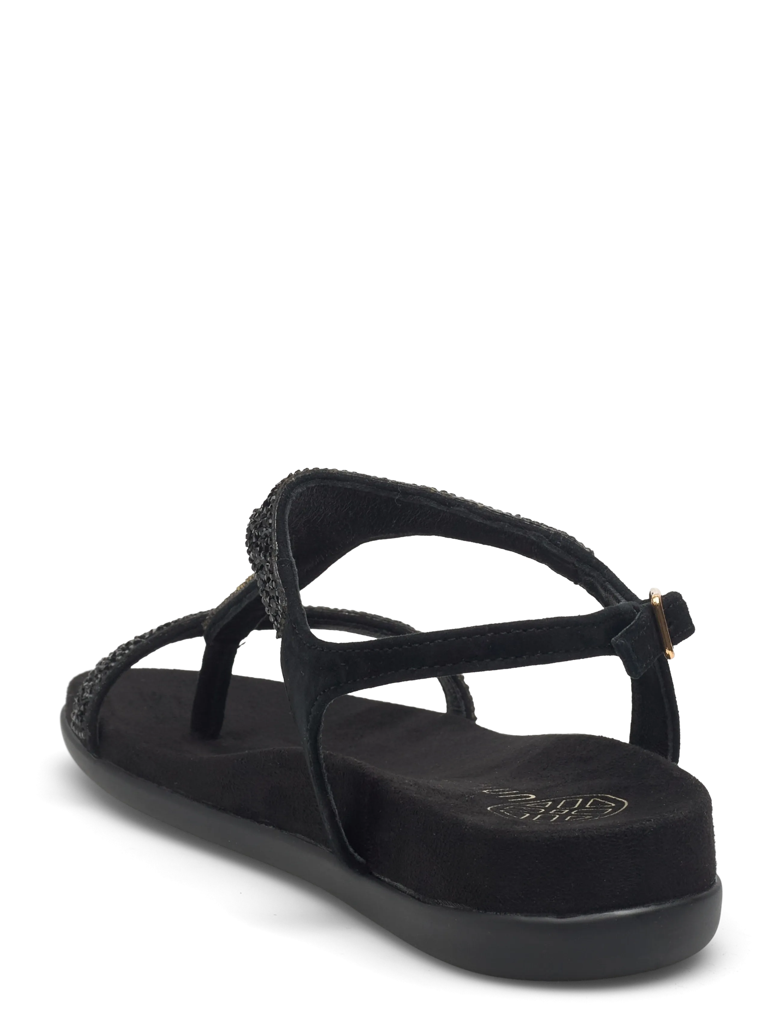 UNISA - CANADA_KS - platta sandaler - black - 2