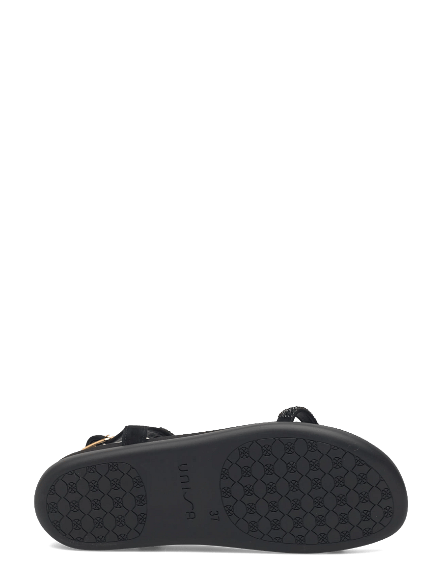 UNISA - CANADA_KS - flache sandalen - black - 4