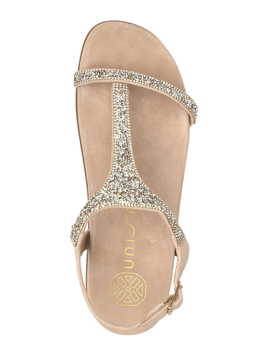 UNISA - CANADA_KS - flache sandalen - skin - 3