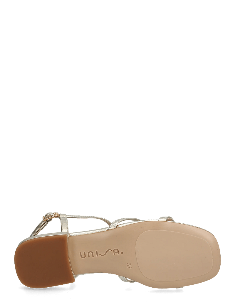 UNISA - CARENA_LMT - flache sandalen - platino - 4