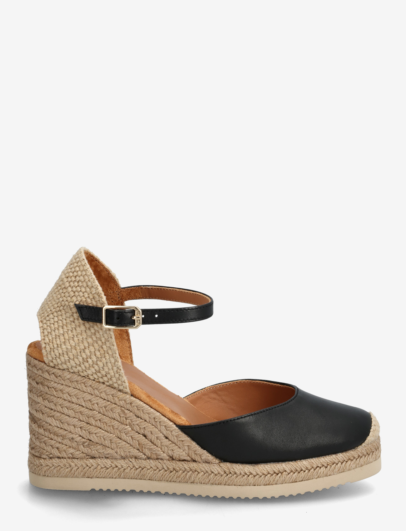 UNISA - CASTILLA_26_NTO - espadrilles mit absatz - black - 1
