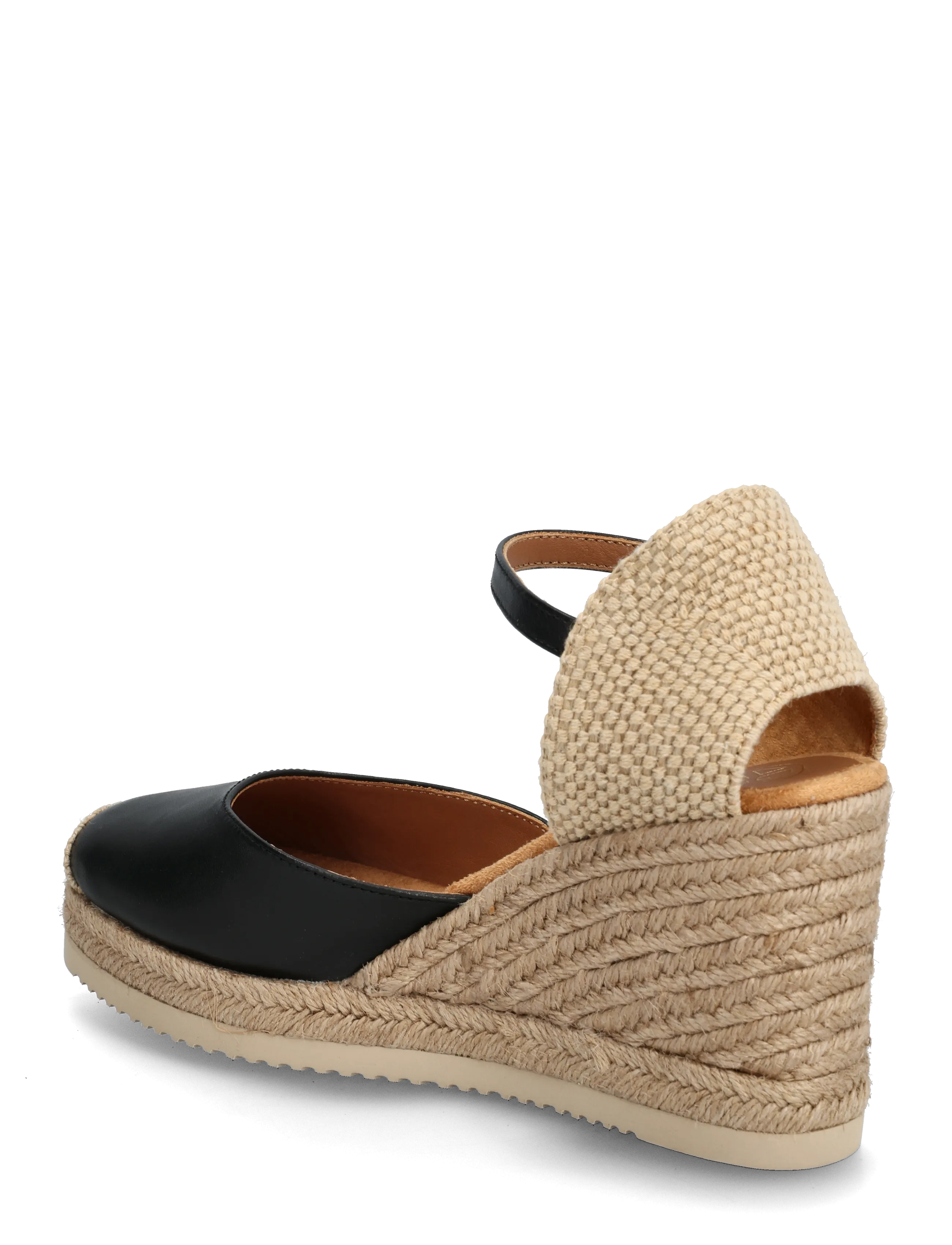 UNISA - CASTILLA_26_NTO - espadrilles mit absatz - black - 2