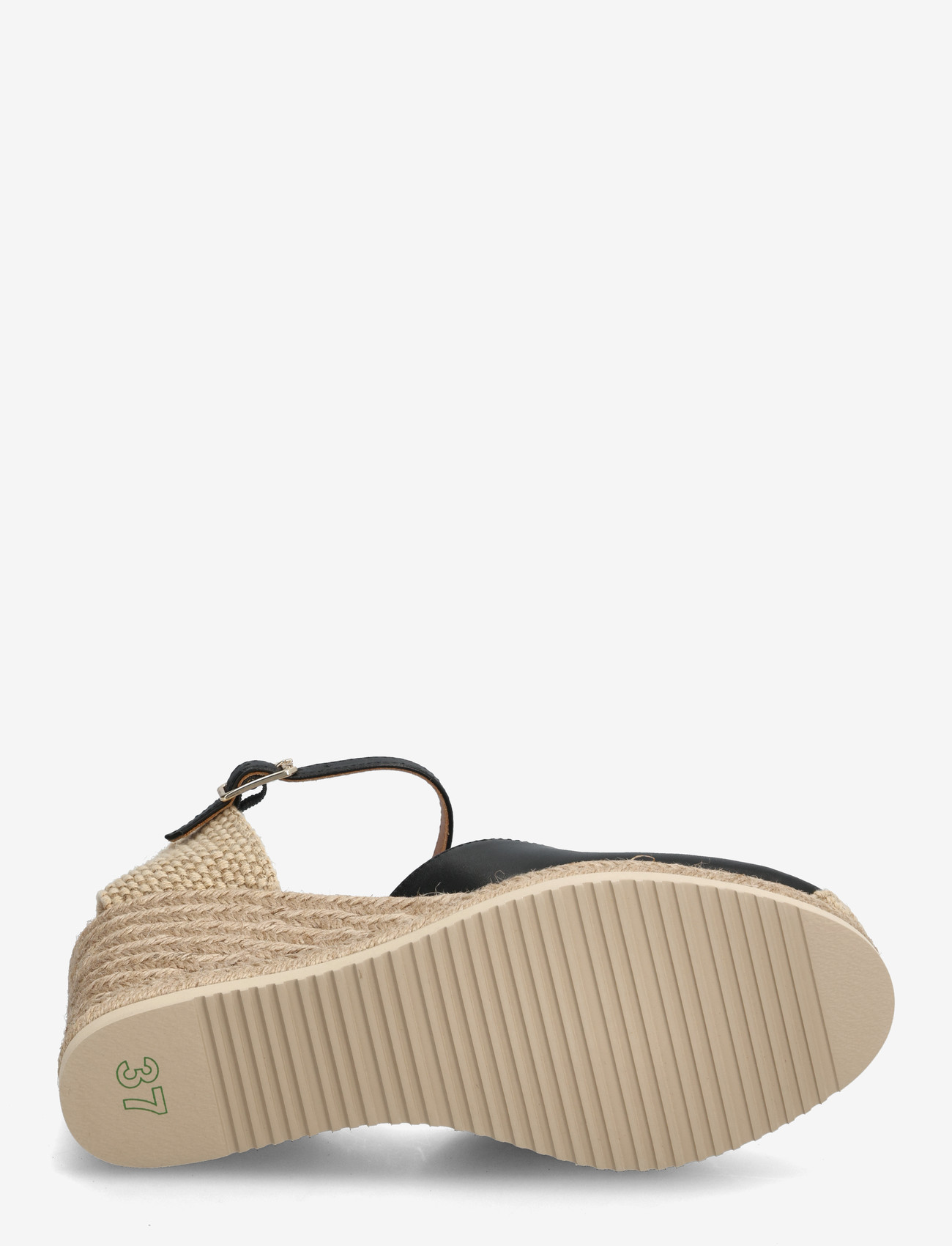 UNISA - CASTILLA_26_NTO - espadrilles mit absatz - black - 4