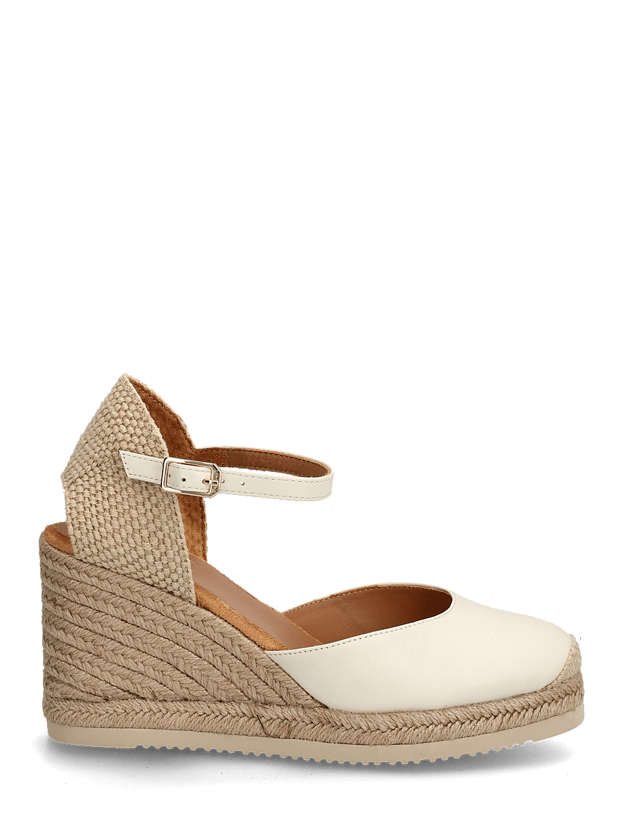 UNISA - CASTILLA_26_NTO - espadrillos med klack - ivory - 1