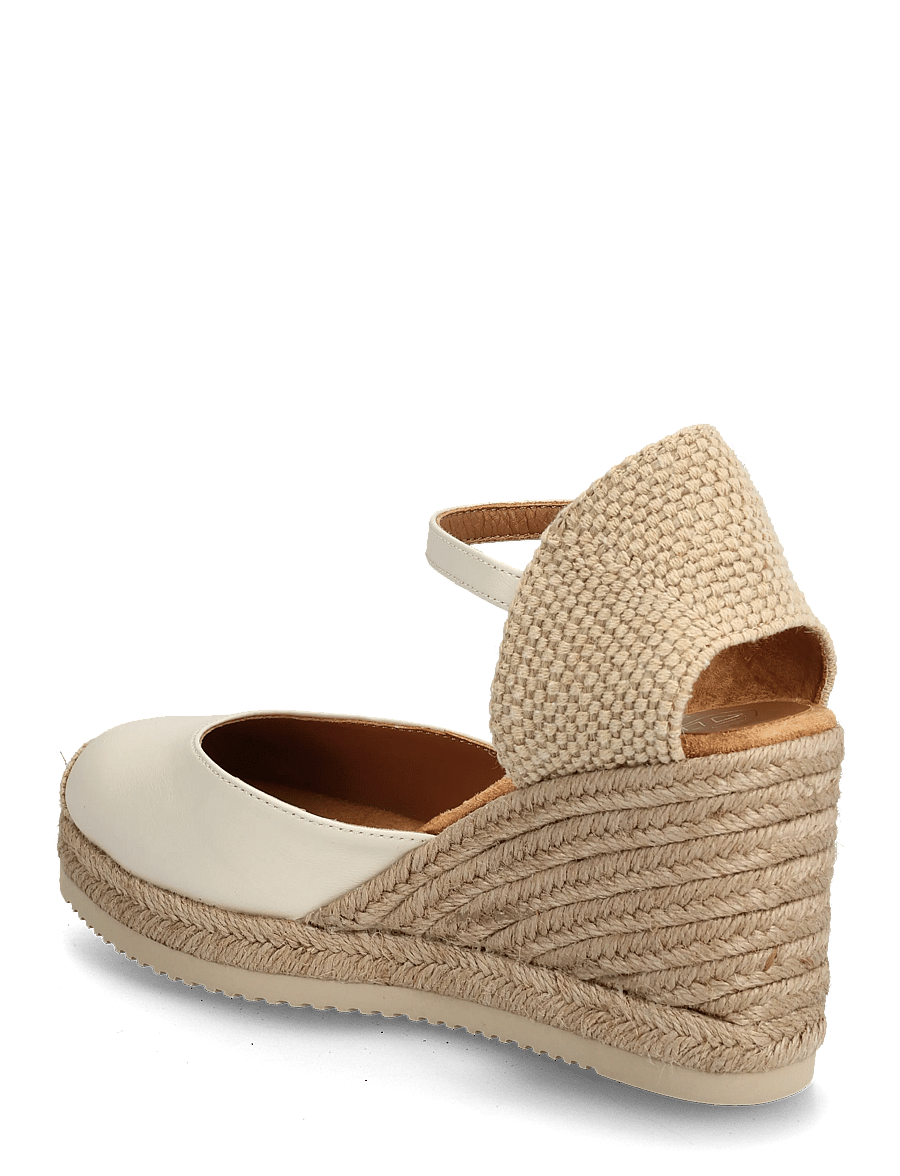 UNISA - CASTILLA_26_NTO - espadrillos med klack - ivory - 2