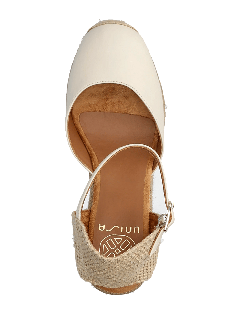 UNISA - CASTILLA_26_NTO - espadrilles mit absatz - ivory - 3