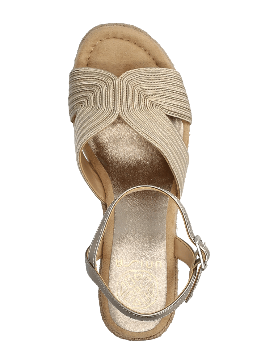 UNISA - CERESA_SOU - espadrillos med klack - mumm - 3