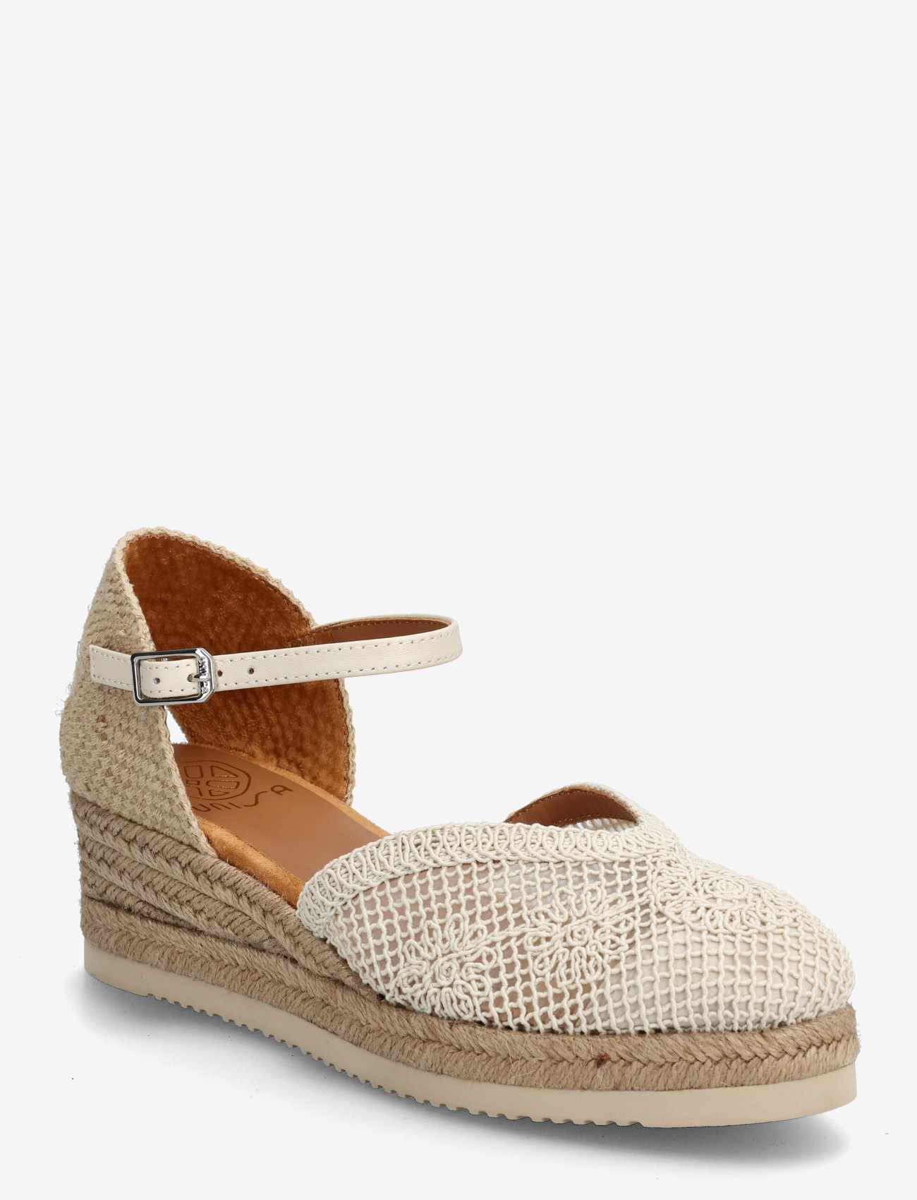 UNISA - CEUTA_NTO - højhælede espadrillos - ivory - 0