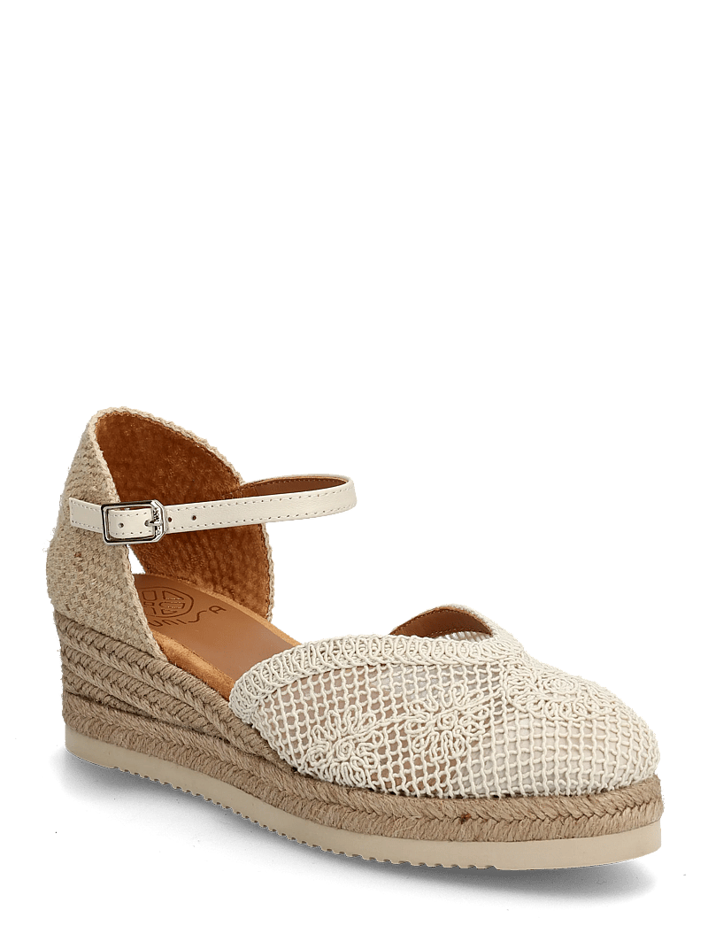 UNISA - CEUTA_NTO - espadrilles mit absatz - ivory - 0
