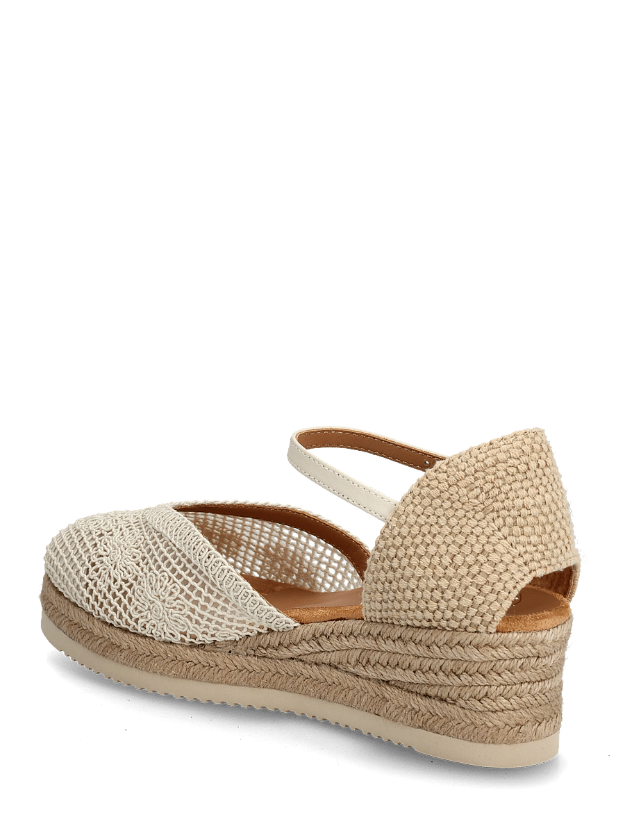 UNISA - CEUTA_NTO - augstpapēžu espadrilles - ivory - 2