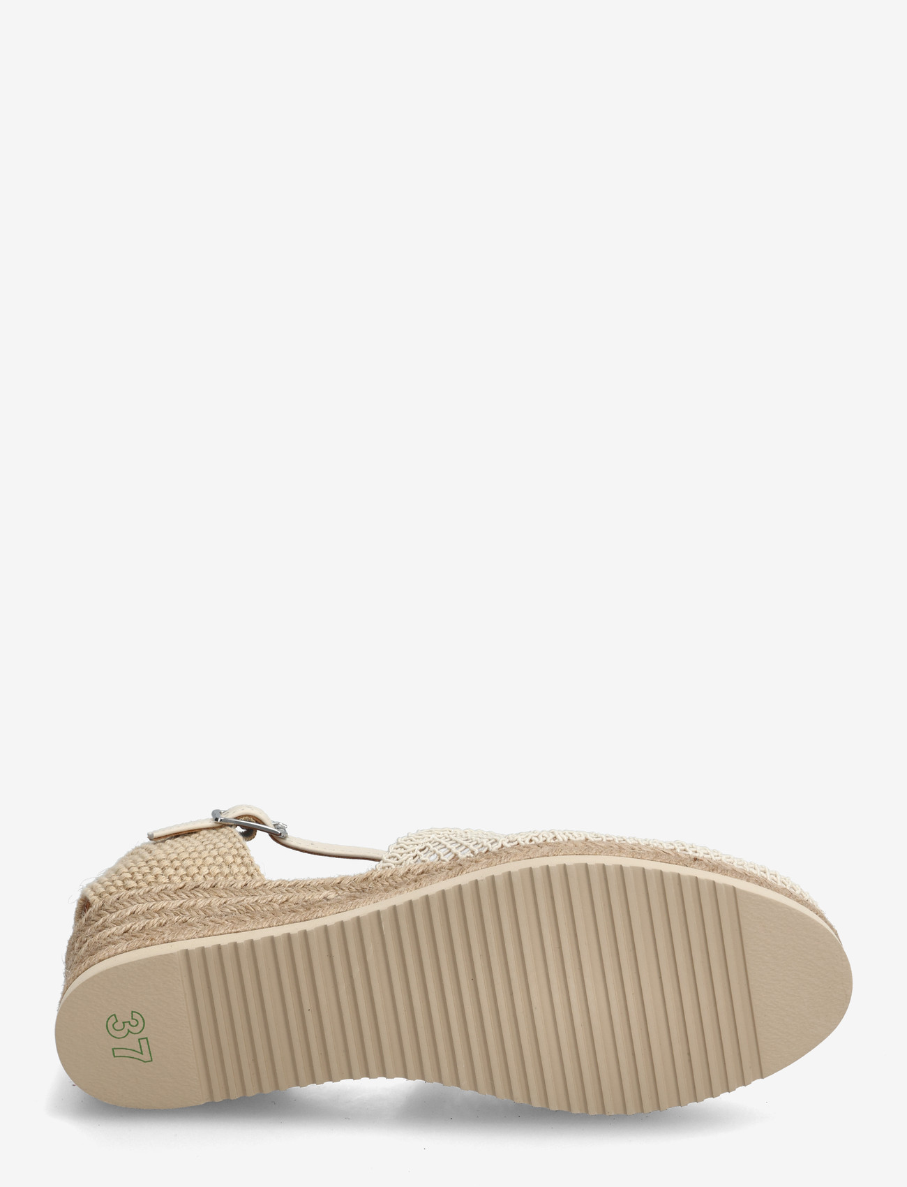 UNISA - CEUTA_NTO - højhælede espadrillos - ivory - 4