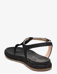 UNISA - CHARLOT_EV - flat sandals - black - 2