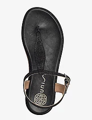 UNISA - CHARLOT_EV - flat sandals - black - 3